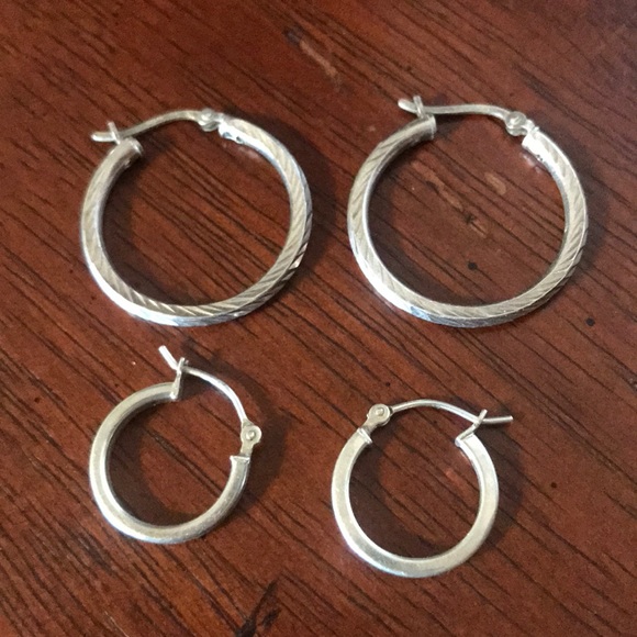 Jewelry - Sterling Silver Hoops